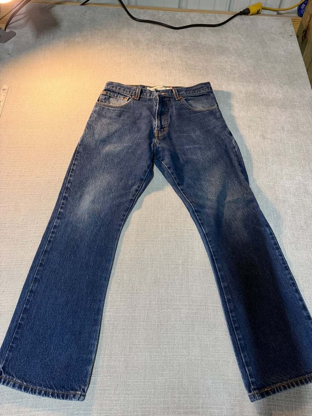 Levi's 517 Boot Cut Jeans W32 L30 Blue Denim